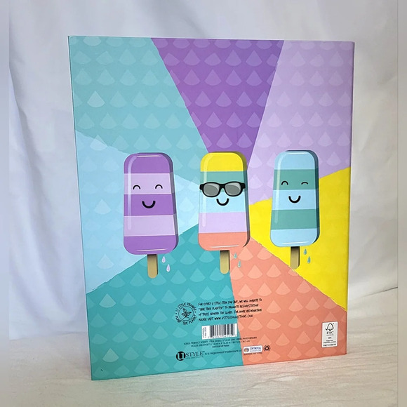 New U Style Perfect Scents Grape Scratch & Sniff 3-Ring 1" Fashion Binder - Picture 6 of 7